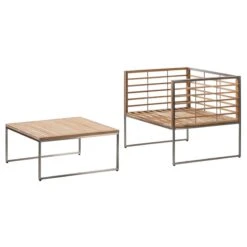 TEAKLINE Lounge-Set 2-tlg. -Haushaltsgegenstände Rabatte 71001276 4