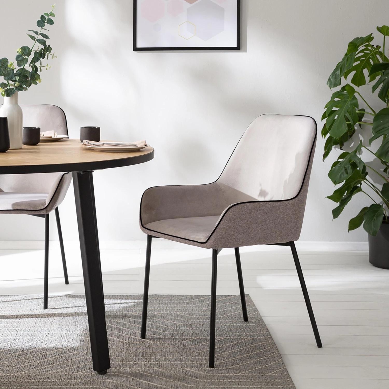 EVY Polsterstuhl 2er-Set 2 EVY Polsterstuhl 2er-Set – Bild 2