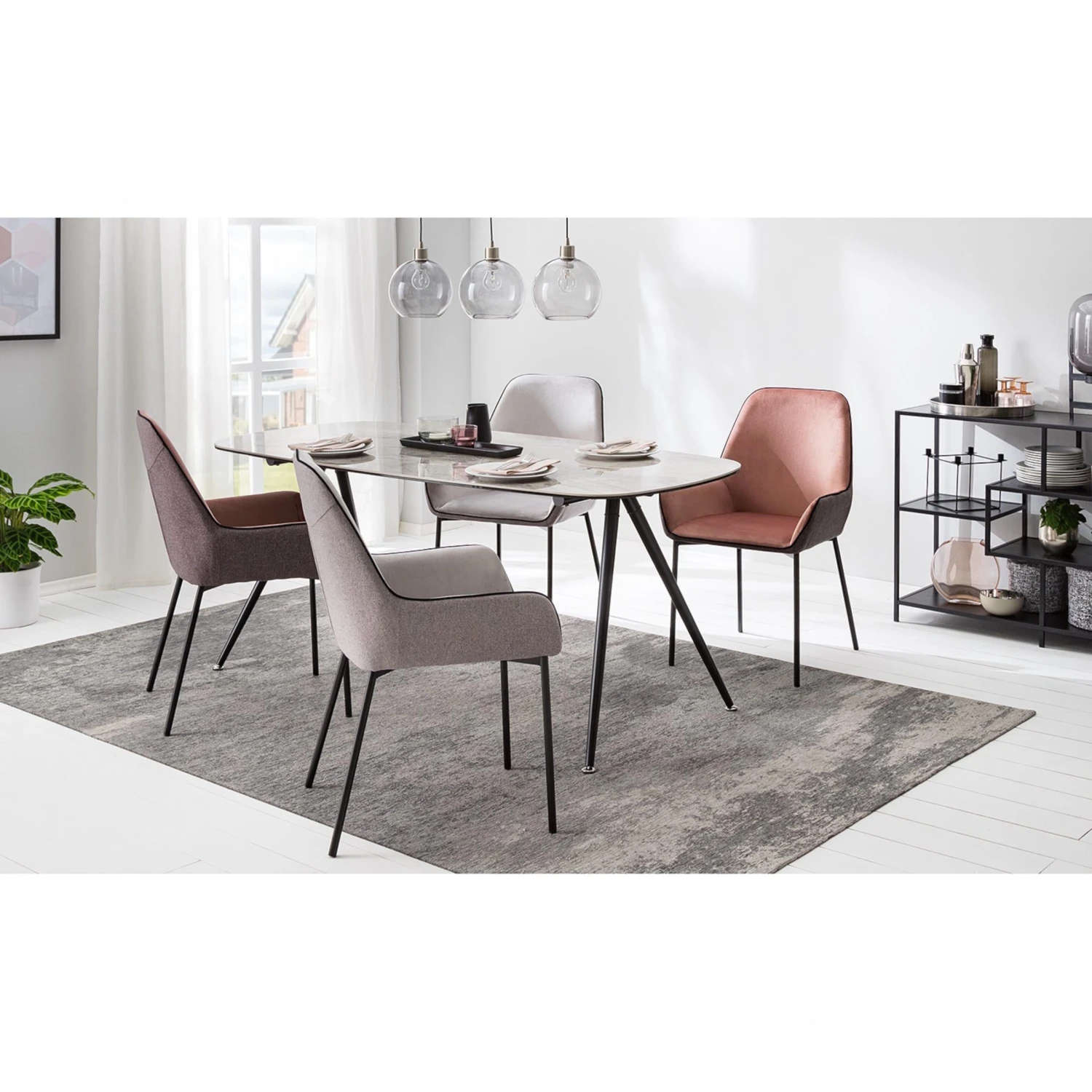 EVY Polsterstuhl 2er-Set 3 EVY Polsterstuhl 2er-Set – Bild 3