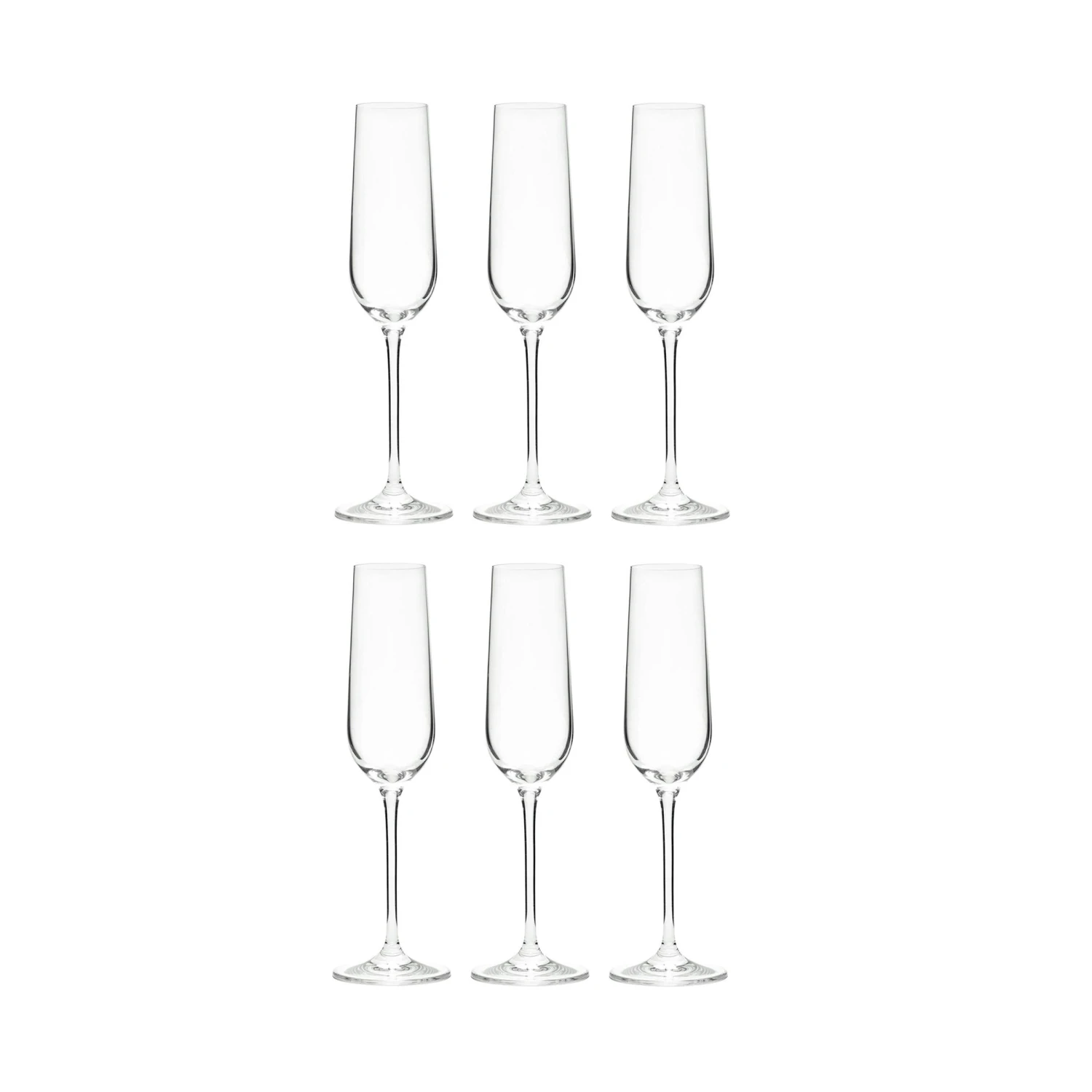 SANTÉ 6x Sektgläser 180ml 1 SANTÉ 6x Sektgläser 180ml