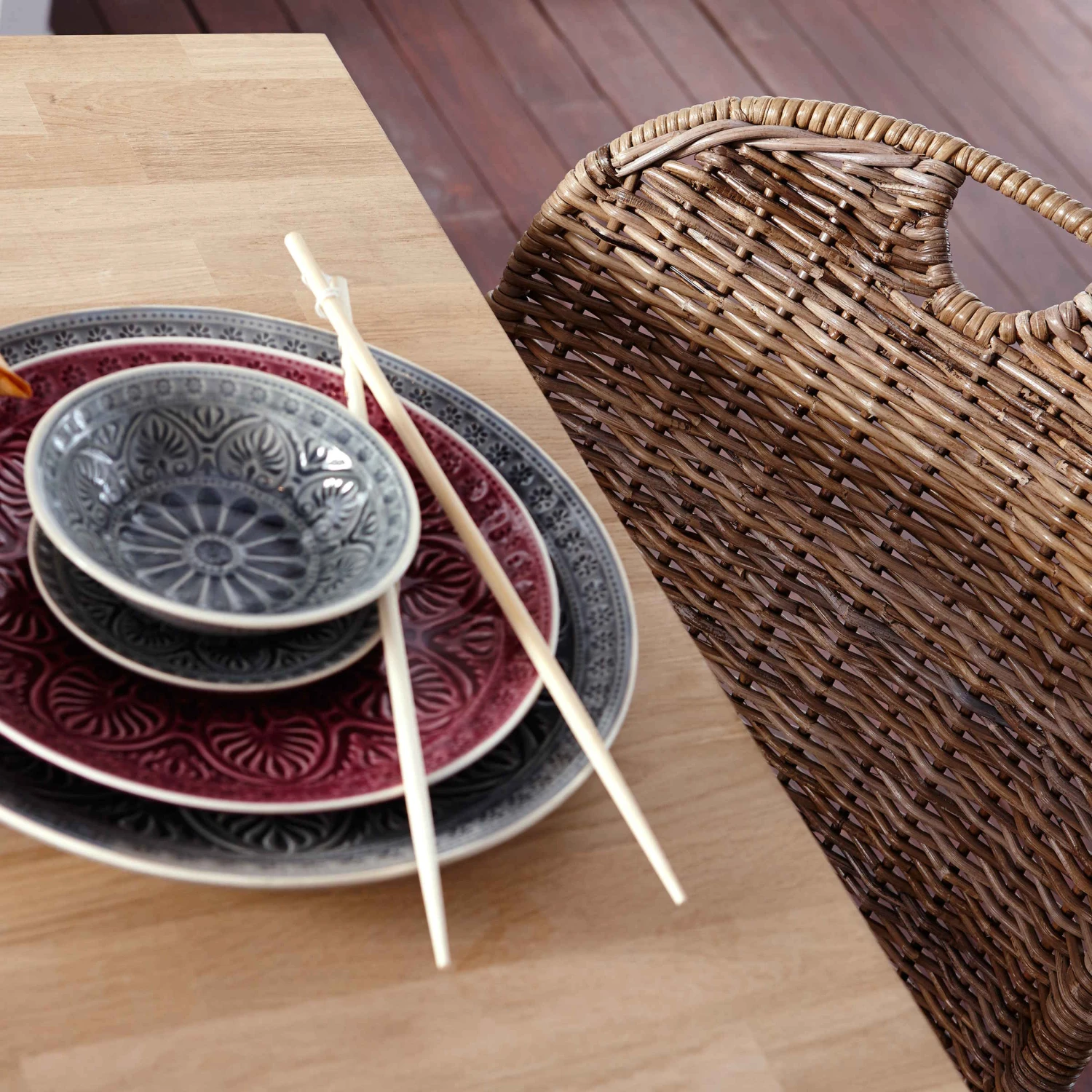 SUMATRA 4x Teller Ø25cm 17 SUMATRA 4x Teller Ø25cm – Bild 17