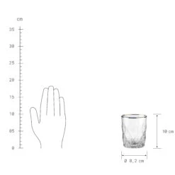 UPSCALE 6x Gläser Mit Goldrand 345ml -Haushaltsgegenstände Rabatte BUN00921 3