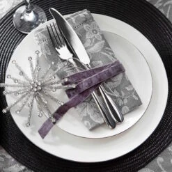 AMBIENTE 6x Tischset Ø38cm -Haushaltsgegenstände Rabatte BUN01255 2