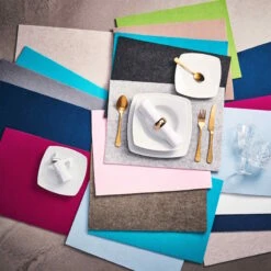 FELTO 6x Tischset L 33 X B 45cm -Haushaltsgegenstände Rabatte BUN01275 2