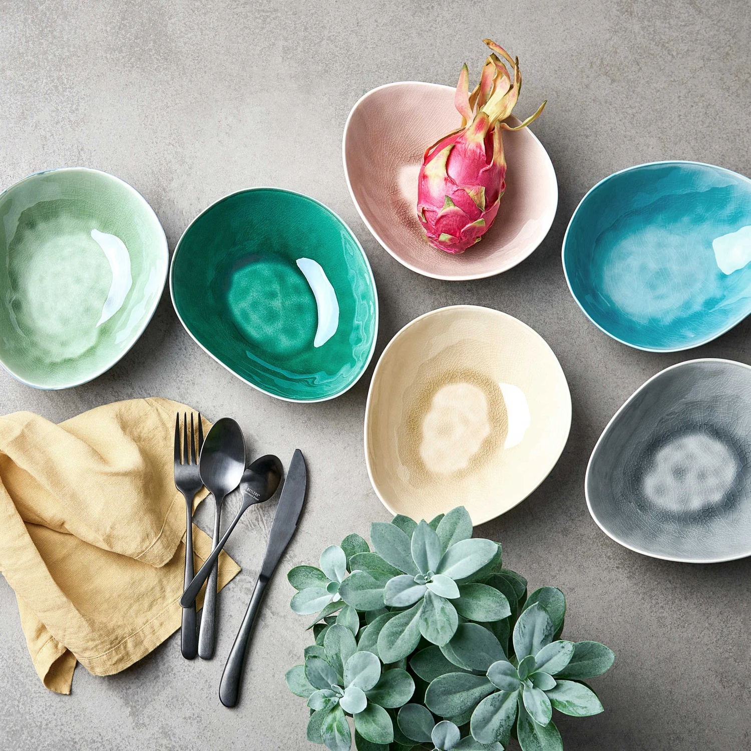 DE LA ROYA 4x Schale 600ml 2 DE LA ROYA 4x Schale 600ml – Bild 2