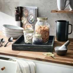 MASON'S 6x Aufbewahrungsgläser 220ml 15 MASON'S 6x Aufbewahrungsgläser 220ml -Haushaltsgegenstände Rabatte BUN01626 7