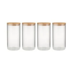 WOODLOCK 4x Vorratsgläser 2300ml