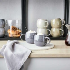 COTTAGE 4x Tasse 350ml -Haushaltsgegenstände Rabatte BUN01705 5