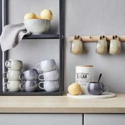 COTTAGE 4x Tasse 350ml -Haushaltsgegenstände Rabatte BUN01705 7