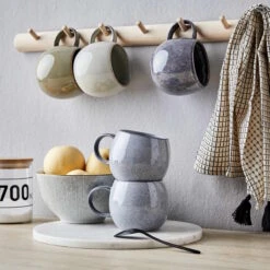 COTTAGE 4x Tasse 350ml -Haushaltsgegenstände Rabatte BUN01705 8