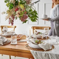 MODERN TIMES 6x Rotweingläser Mit Rillen 550ml -Haushaltsgegenstände Rabatte BUN01837 5