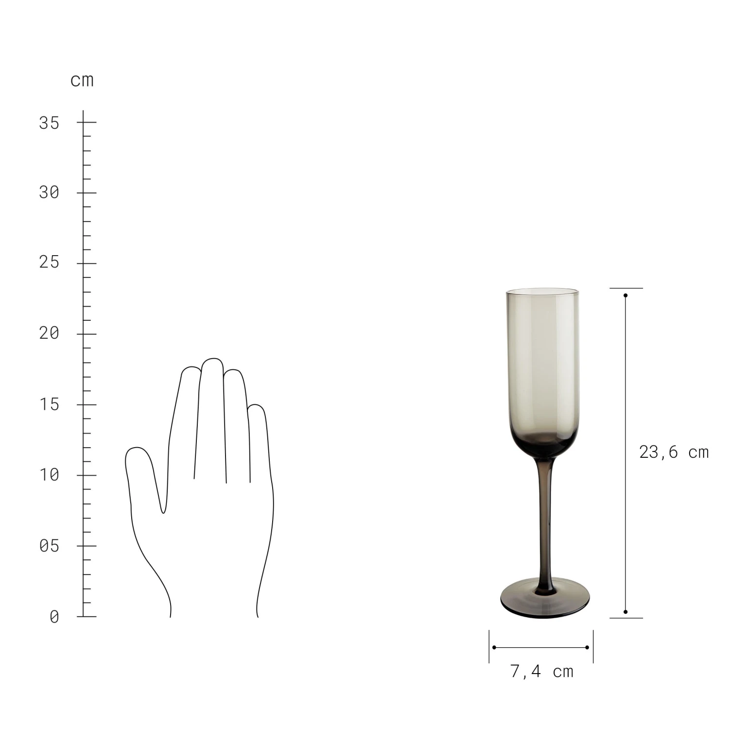 VENICE 6x Sektgläser 210ml 4 VENICE 6x Sektgläser 210ml – Bild 4