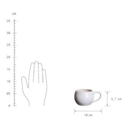 COTTAGE 4x Espressotasse 180ml -Haushaltsgegenstände Rabatte BUN02106 3