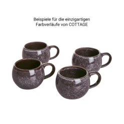 COTTAGE 4x Espressotasse 180ml -Haushaltsgegenstände Rabatte BUN02107 4
